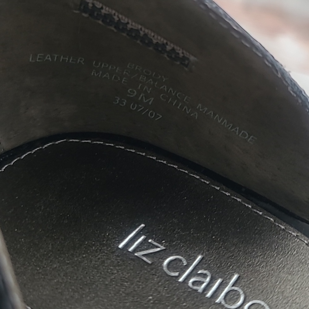 Liz Claiborne .. Brody .. Womens 9m .. Leather Uppers .. New w/o Tags - Picture 5 of 6